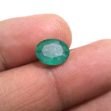 Beautiful Zambian Emerald Oval 2.65 Crt Unique Green Faceted Loose Gemstone picture