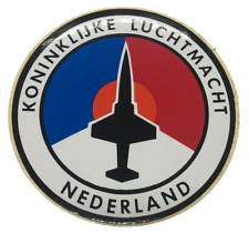 Vintage F-104 Starfighter Sticker Royal Netherlands Koninklijke Luchtmacht picture