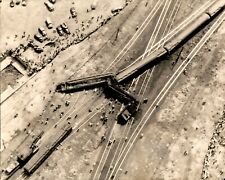 LD361 1939 Original Photo TRAIN COLLISION Wreckage South Denver Crossover Track picture