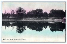 c1910's View Of Lake And Park Sauk Centre Minnesota MN Posted Antique Postcard picture