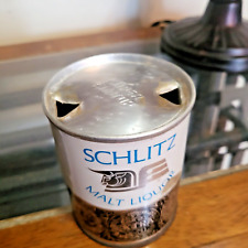 1963 Paper Label Schlitz Malt Liquor Soft Top 8 oz. picture