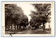 c1910's First Street Dirt Road Cattaraugus New York NY RPPC Photo Postcard picture