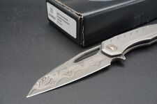 Marfione Custom Knives Sigil Damascus Standard S/N 007 With Box picture