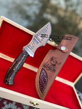 Handmade Tracker knife/Copper Wave Damascus/Damascus Tracker TAURUS HOROSCOPE picture