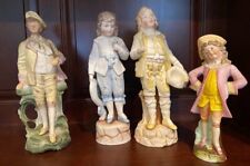 Antique/Vintage German Bisque Figurines:Collection of 4: Gerbruder Heubach Style picture