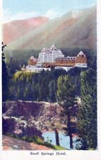 BANFF AB - Banff Springs Hotel Postcard picture