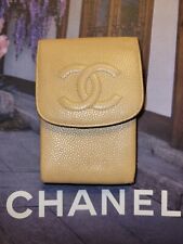 Chanel Cream Cigarette Case Caviar Leather with Box picture