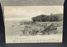 1905 postcard of Newark Bay, Bayonne New Jersey, posted picture