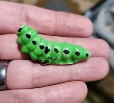 Vintage Figurine Inch Worm Caterpillar Insect Miniatures Animals  picture