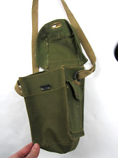 WWII 1944 Date British Light II Gas Mask Carrier by C.B. & Co. Canvas Bag WW2 picture
