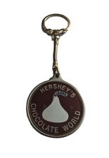 Vintage 90s Hershey's Chocolate World Hershey Park, PA Keychain Keyring Pendant picture