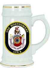 USS Montgomery LCS-8 Stein, Ceramic, 18 ounces, Navy gift picture