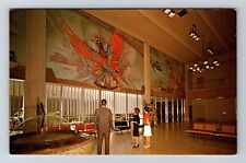 Phoenix AZ-Arizona, Sky Harbor Airport, Antique, Vintage Postcard picture