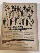 1967 Browning Superposed Vintage Print Ad Advertisement pa13 picture