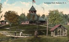 Vintage Postcard 1914 Casino Park Grounds Recreational Spot Endicott New York NY picture