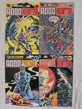 Robo Hunter set #1-5 (1984 Eagle Comics) VF OR BETTER picture