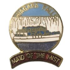 Vintage Niagara Falls Maid of the Mist Scenic Travel Souvenir Pin picture