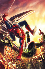 ULTIMATE SPIDER-MAN #1 MARCO MASTRAZZO NEW GREEN GOBLIN SUITE EXCLUSIVE VIRGIN V picture