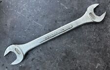 Vintage Barcalo Double Open-ended Wrench, Forged, Made In USA , 15/16 X 1”, Nice picture
