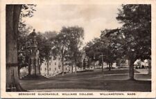 Williamstown MA Berkshire Quadrangle Williams College Albertype postcard IQ3 picture