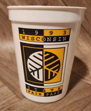 Vintage 1993 Wisconsin state fair park cup picture