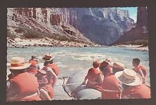 White Water Rapids Colorado River Lees Ferry Grand Canyon Arizona Postcard picture