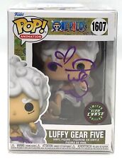 Funko Pop OP Luffy Gear Five CHASE #1607 Signed by Colleen Clinkenbeard PDS DNA picture