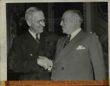 1944 Press Photo Presidential nominee Harry Truman & Senator Wagner of NY picture