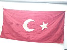 Turkish Ottoman Empire Turkey WW1 Battle Soldier Flag Very RARE picture