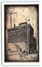 LOUISVILLE, KY Kentucky ~ BROWN HOTEL c1930s RADIO Station WAVE Linen Postcard picture