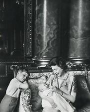 1964 HM The Queen with Newborn Prince Edward Photo by CECIL BEATON picture