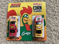 1996 Kellogg's Corn Flakes Mini Car Collection 2 Cars Racing #5 & 1 Mail-In picture