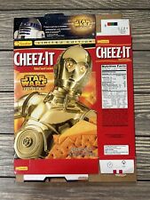 2005 Star Wars Episode III Sunshine LIMITED EDITION Cheez It C-3PO Flat Box picture