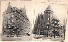 YWCA Buildings Niagra Square Buffalo New York Postcard Vintage picture