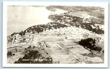 Postcard Quoddy Village from the Air, ME Maine RPPC A143 #2 picture