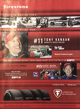 2007 Firestone Tires Tony Kanaan Hideki Mutoh PRINT AD Indy Car First In Racing picture