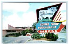 1961 The Brahma Restaurant & Lounge Ocala FL Florida Postcard picture