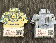 2x Hawaiian Airlines Kahala Shirt Salt & Pepper Packets Paper Origami Set picture