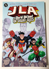 JLA: WORLD WITHOUT GROWN-UPS Trade paperback TPB  DC Comics 1998 picture