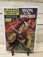 Classics Illustrated #151 Won by the Sword HRN 150 1st print VG 1959 picture