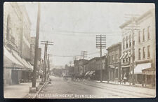 Mint USA Real Picture Postcard Main Street Looking East Reynoldsville Pa picture