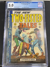 Two-Fisted Tales #36 CGC 5.0 - White Pages - 1954 picture