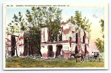 Postcard General Packenham's Headquarters New Orleans Louisiana picture