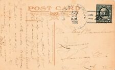 Spanish Ranch Plumas California 1910 DPO Cancel Feather River Vtg Postcard A31 picture