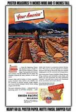 11x17 POSTER - 1945 Your America Oregon the Progressive UP Railroad picture