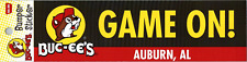 Buc-ee's Bumper Sticker Advertising Logo - Game On Auburn, Alabama - Bucky Logo picture