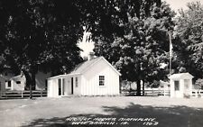 Vintage Postcard Herbert Hoover Birthplace West Branch Iowa Real Photo RPPC picture