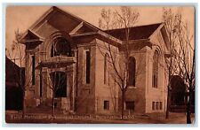Pocatello Idaho Postcard First Methodist Episcopal Church Building Exterior 1910 picture