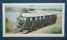 Norwegian Railways   Electric Locomotive   Vintage 1950's Card  BD01 picture
