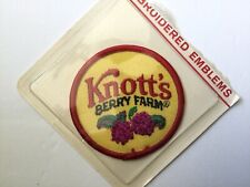 Vintage Knott's Berry Farm Ca Amusement Park Souvenir Patch 3